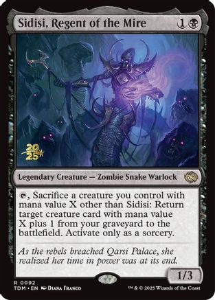 Sidisi, Regent of the Mire (PRE-092) - [Prerelease Cards] Foil - Trinity Hobby