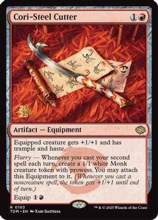 Cori-Steel Cutter (PRE-103) - [Prerelease Cards] Foil - Trinity Hobby