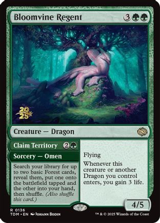 Bloomvine Regent (PRE-136) - [Prerelease Cards] - Trinity Hobby