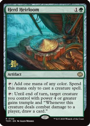 Herd Heirloom (PRE-144) - [Prerelease Cards] Foil - Trinity Hobby