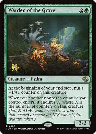 Warden of the Grove (PRE-166) - [Prerelease Cards] Foil - Trinity Hobby