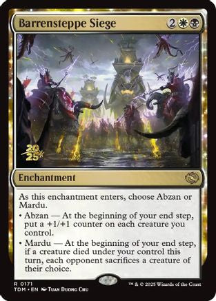 Barrensteppe Siege (PRE-171) - [Prerelease Cards] Foil - Trinity Hobby