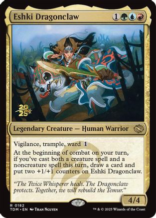 Eshki Dragonclaw (PRE-182) - [Prerelease Cards] Foil - Trinity Hobby