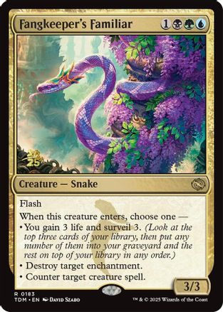 Fangkeeper's Familiar (PRE-183) - [Prerelease Cards] Foil - Trinity Hobby