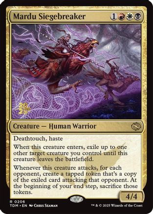 Mardu Siegebreaker (PRE-206) - [Prerelease Cards] - Trinity Hobby