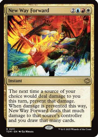 New Way Forward (PRE-211) - [Prerelease Cards] Foil - Trinity Hobby