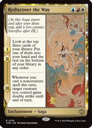 Rediscover the Way (PRE-215) - [Prerelease Cards] Foil - Trinity Hobby