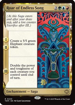 Roar of Endless Song (PRE-220) - [Prerelease Cards] Foil - Trinity Hobby