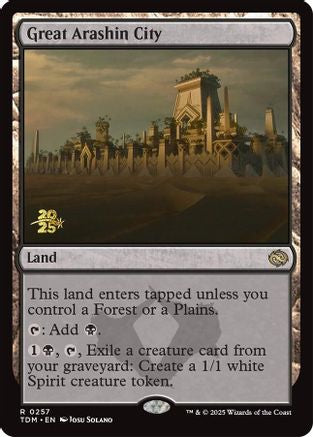 Great Arashin City (PRE-257) - [Prerelease Cards] Foil - Trinity Hobby