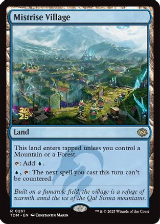 Mistrise Village (PRE-261) - [Prerelease Cards] Foil - Trinity Hobby