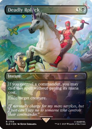 Deadly Rollick (Rainbow Foil) (SLD-1754) - [Secret Lair Drop Series] Foil - Trinity Hobby