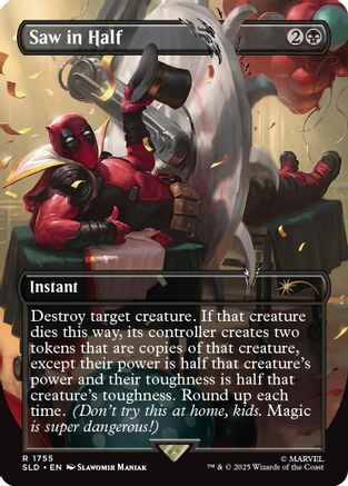 Saw in Half (SLD-1755) - [Secret Lair Drop Series] - Trinity Hobby
