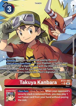Takuya Kanbara [BT21-082] (Alternate Art) [World Convergence] - Trinity Hobby