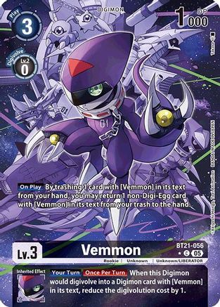 Vemmon [BT21-056] (Alternate Art) [World Convergence] - Trinity Hobby