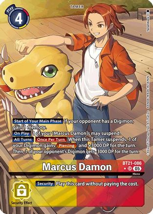 Marcus Damon [BT21-086] (Alternate Art) [World Convergence] - Trinity Hobby