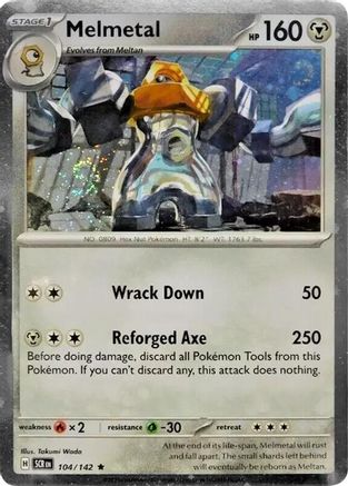 Melmetal (Cosmos Holo) - (104/142) Holofoil [Miscellaneous Cards & Products]