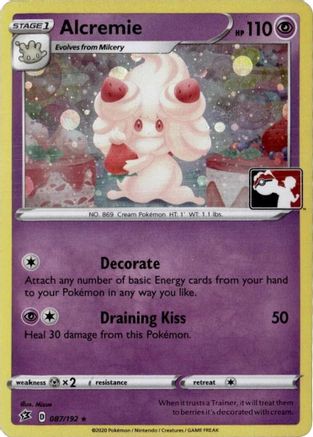 Alcremie (League Promo) - (087/192) Holofoil [League & Championship Cards]