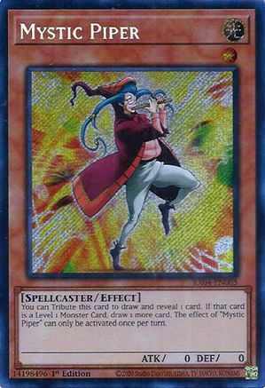 Mystic Piper (Secret Rare) [RA04-EN005] - Quarter Century Stampede 1st Edition - Secret Rare - Trinity Hobby