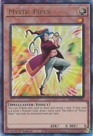 Mystic Piper (Ultimate Rare) [RA04-EN005] - Quarter Century Stampede 1st Edition - Ultimate Rare - Trinity Hobby