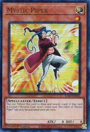 Mystic Piper (UR) [RA04-EN005] - Quarter Century Stampede 1st Edition - Ultra Rare - Trinity Hobby