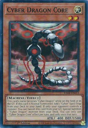 Cyber Dragon Core [RA04-EN013] - Quarter Century Stampede 1st Edition - Super Rare - Trinity Hobby