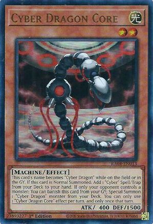 Cyber Dragon Core (UR) [RA04-EN013] - Quarter Century Stampede 1st Edition - Ultra Rare - Trinity Hobby