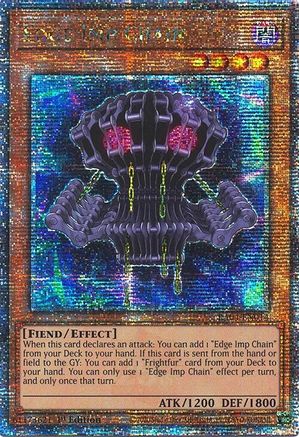 Edge Imp Chain (Quarter Century Secret Rare) [RA04-EN014] - Quarter Century Stampede 1st Edition - Quarter Century Secret Rare - Trinity Hobby