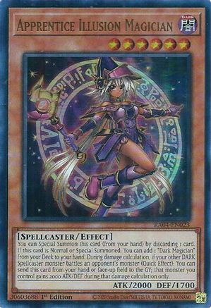 Apprentice Illusion Magician (UR) [RA04-EN023] - Quarter Century Stampede 1st Edition - Ultra Rare - Trinity Hobby