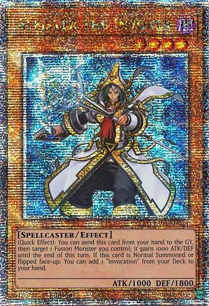 Aleister the Invoker (Alternate Art) (Quarter Century Secret Rare) [RA04-EN024] - Quarter Century Stampede 1st Edition - Quarter Century Secret Rare - Trinity Hobby