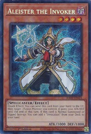Aleister the Invoker (Alternate Art) (Secret Rare) [RA04-EN024] - Quarter Century Stampede 1st Edition - Secret Rare - Trinity Hobby