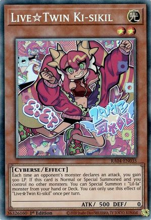 LiveTwin Ki-sikil (CR) [RA04-EN035] - Quarter Century Stampede 1st Edition - Collector's Rare