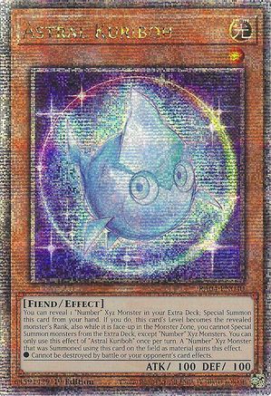 Astral Kuriboh (Quarter Century Secret Rare) [RA04-EN040] - Quarter Century Stampede 1st Edition - Quarter Century Secret Rare - Trinity Hobby