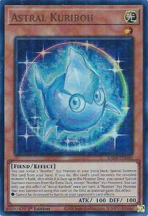 Astral Kuriboh (UR) [RA04-EN040] - Quarter Century Stampede  - Ultra Rare