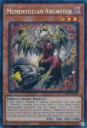 Mementotlan Angwitch (Secret Rare) [RA04-EN048] - Quarter Century Stampede 1st Edition - Secret Rare - Trinity Hobby