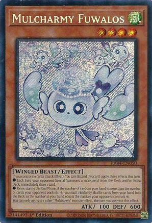 Mulcharmy Fuwalos (Secret Rare) [RA04-EN050] - Quarter Century Stampede 1st Edition - Secret Rare - Trinity Hobby