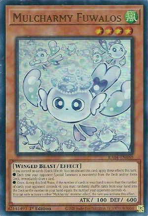 Mulcharmy Fuwalos (UR) [RA04-EN050] - Quarter Century Stampede 1st Edition - Ultra Rare - Trinity Hobby