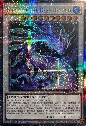 Ghoti of the Deep Beyond (Quarter Century Secret Rare) [RA04-EN060] - Quarter Century Stampede 1st Edition - Quarter Century Secret Rare - Trinity Hobby