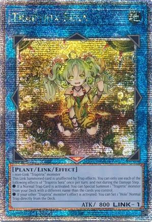 Traptrix Sera (Quarter Century Secret Rare) [RA04-EN075] - Quarter Century Stampede 1st Edition - Quarter Century Secret Rare - Trinity Hobby