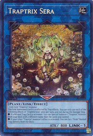 Traptrix Sera (Secret Rare) [RA04-EN075] - Quarter Century Stampede 1st Edition - Secret Rare - Trinity Hobby