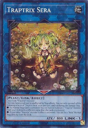 Traptrix Sera [RA04-EN075] - Quarter Century Stampede 1st Edition - Super Rare - Trinity Hobby