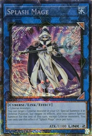 Splash Mage (CR) [RA04-EN080] - Quarter Century Stampede 1st Edition - Collector's Rare - Trinity Hobby