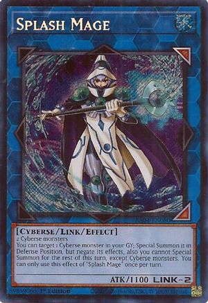 Splash Mage (Secret Rare) [RA04-EN080] - Quarter Century Stampede 1st Edition - Secret Rare - Trinity Hobby