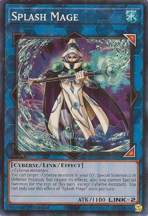 Splash Mage [RA04-EN080] - Quarter Century Stampede 1st Edition - Super Rare - Trinity Hobby