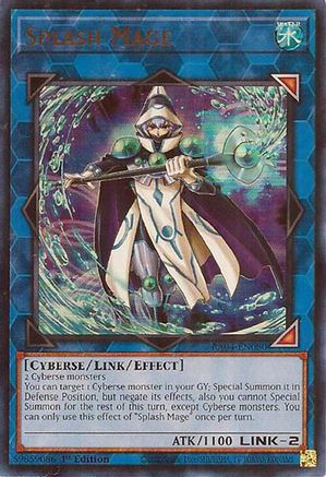 Splash Mage (UR) [RA04-EN080] - Quarter Century Stampede 1st Edition - Ultra Rare - Trinity Hobby