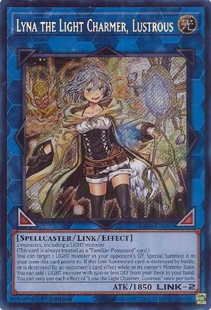 Lyna the Light Charmer, Lustrous (Secret Rare) [RA04-EN081] - Quarter Century Stampede  - Secret Rare