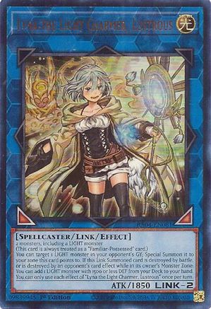 Lyna the Light Charmer, Lustrous (UR) [RA04-EN081] - Quarter Century Stampede 1st Edition - Ultra Rare - Trinity Hobby