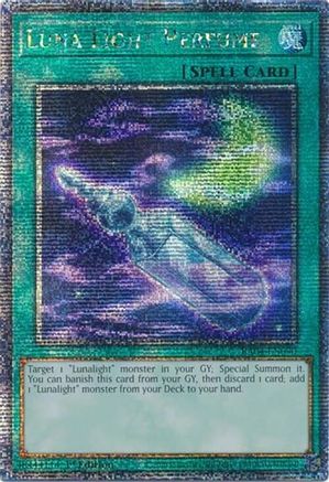 Luna Light Perfume (Quarter Century Secret Rare) [RA04-EN090] - Quarter Century Stampede 1st Edition - Quarter Century Secret Rare - Trinity Hobby