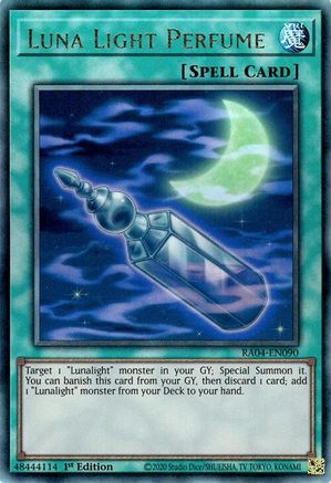Luna Light Perfume (Ultimate Rare) [RA04-EN090] - Quarter Century Stampede 1st Edition - Ultimate Rare - Trinity Hobby