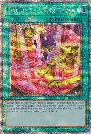 Pot of Extravagance (New Art) (Quarter Century Secret Rare) [RA04-EN093] - Quarter Century Stampede 1st Edition - Quarter Century Secret Rare - Trinity Hobby