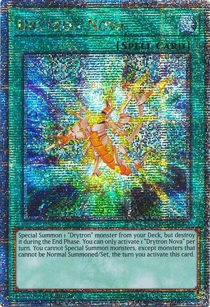 Drytron Nova (Quarter Century Secret Rare) [RA04-EN097] - Quarter Century Stampede 1st Edition - Quarter Century Secret Rare - Trinity Hobby